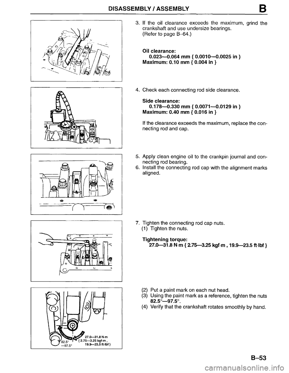 MAZDA MPV 1996  Workshop Manual 