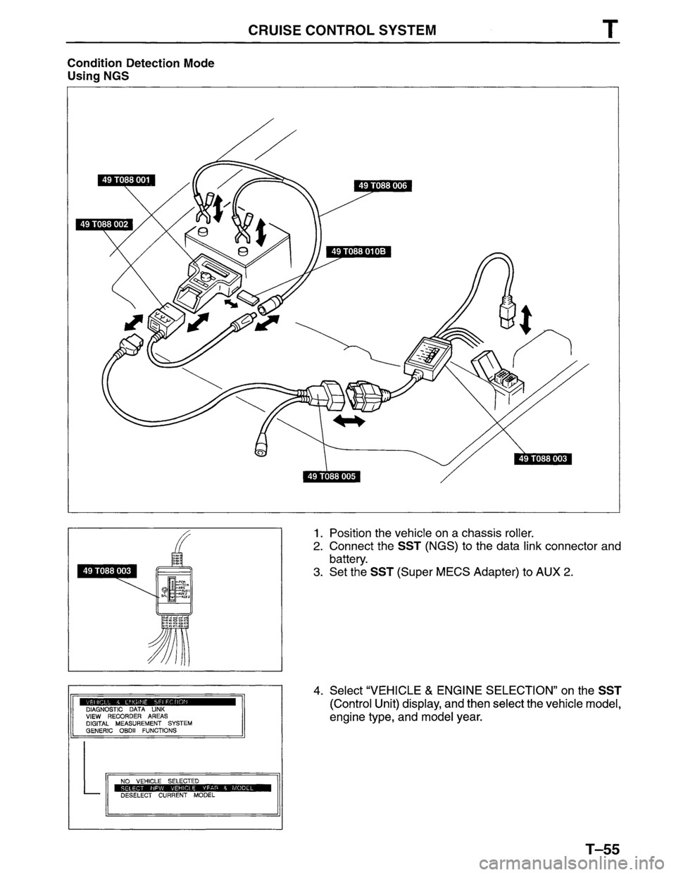 MAZDA MPV 1996  Workshop Manual 