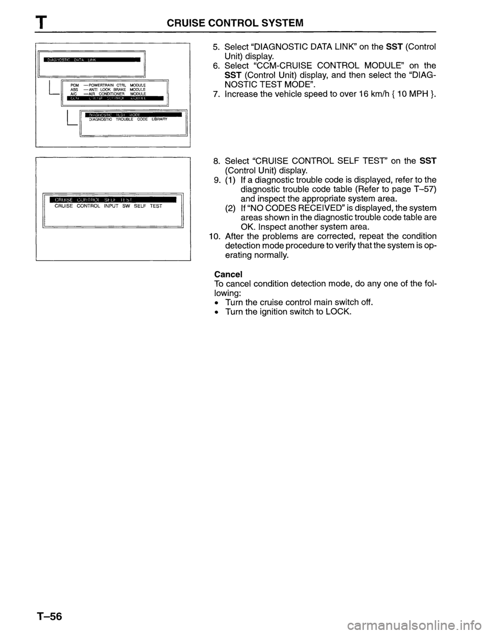 MAZDA MPV 1996  Workshop Manual 