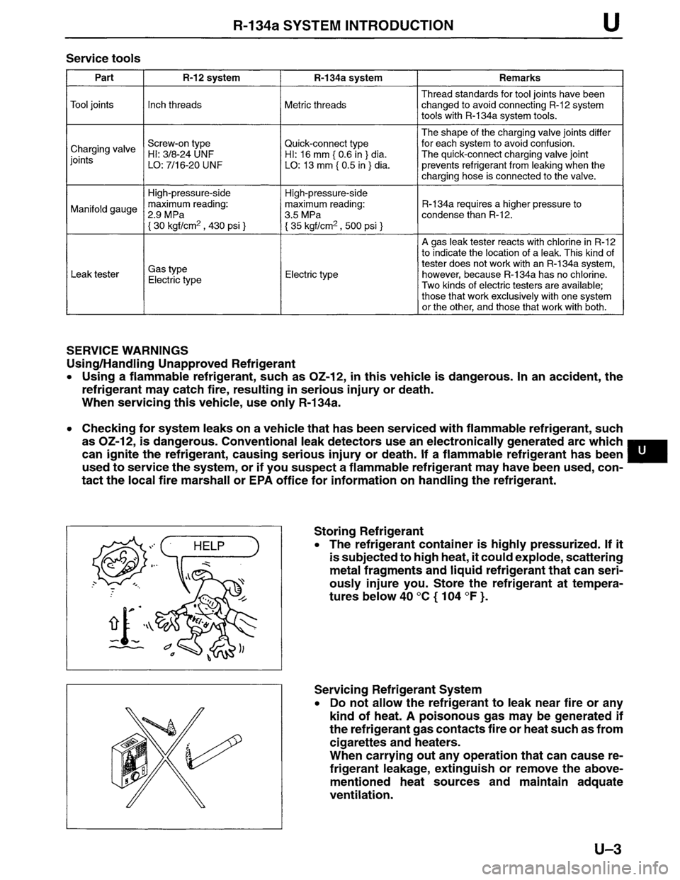 MAZDA MPV 1996  Workshop Manual 