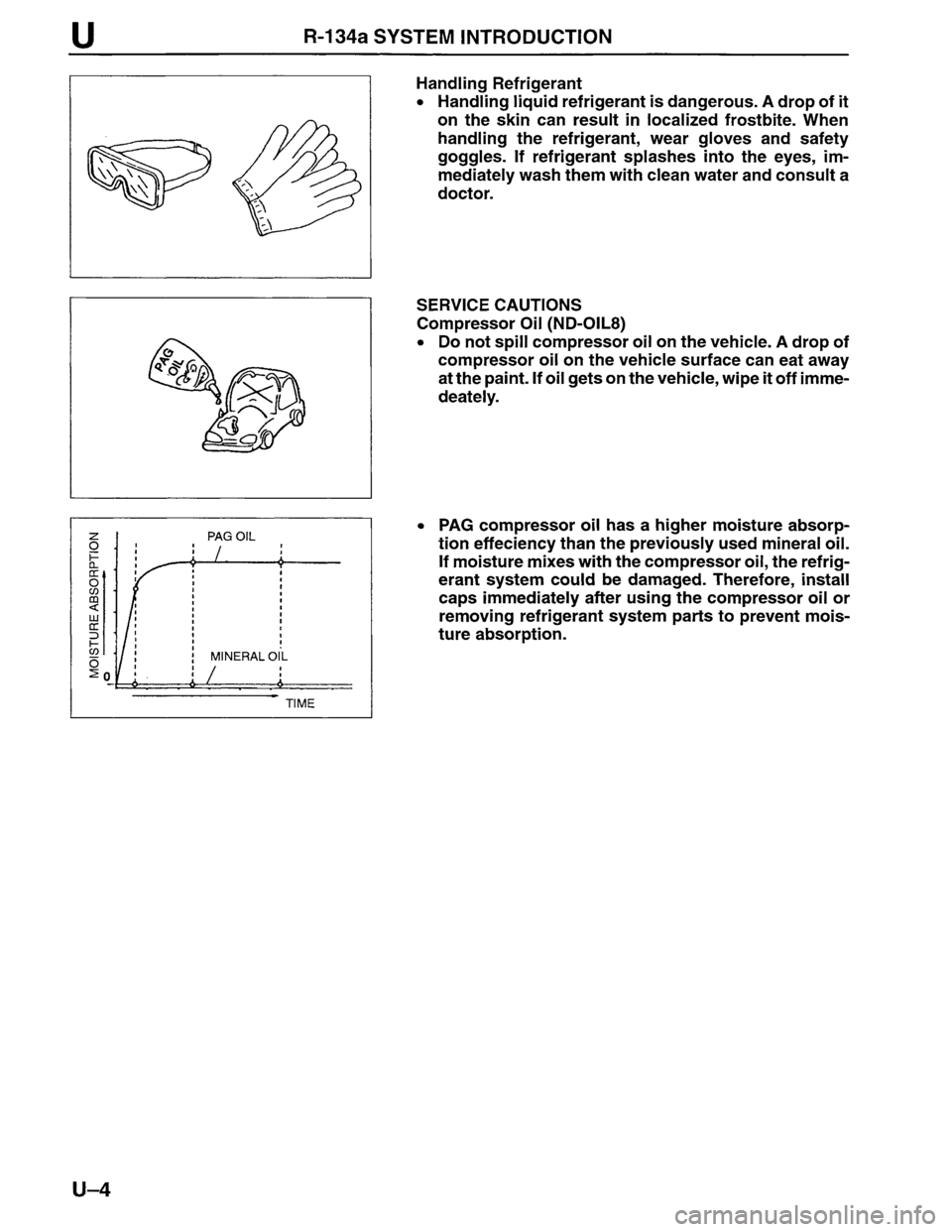 MAZDA MPV 1996  Workshop Manual 
