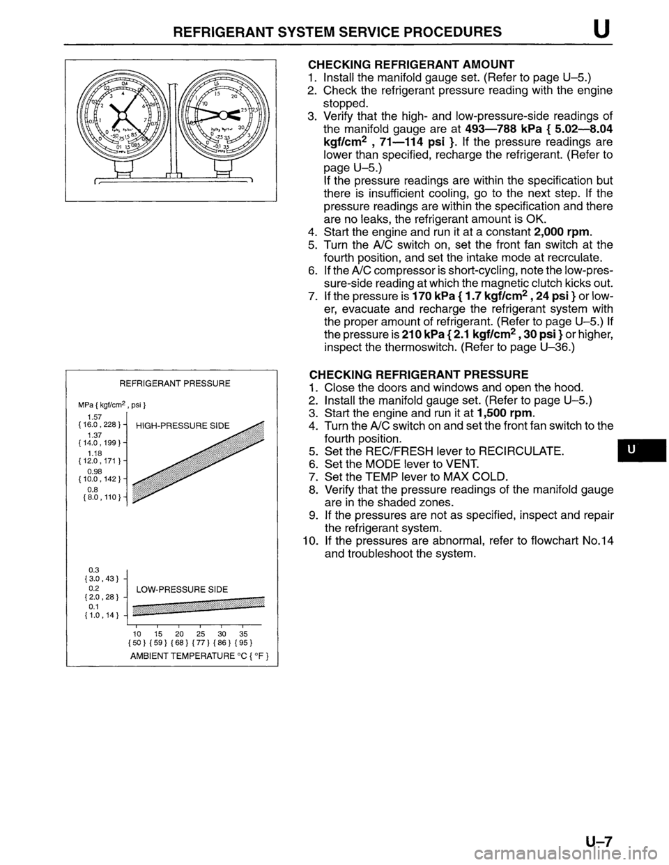 MAZDA MPV 1996  Workshop Manual 
