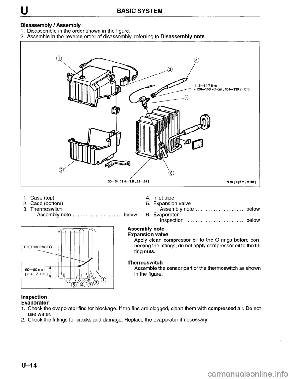 MAZDA MPV 1996  Workshop Manual 