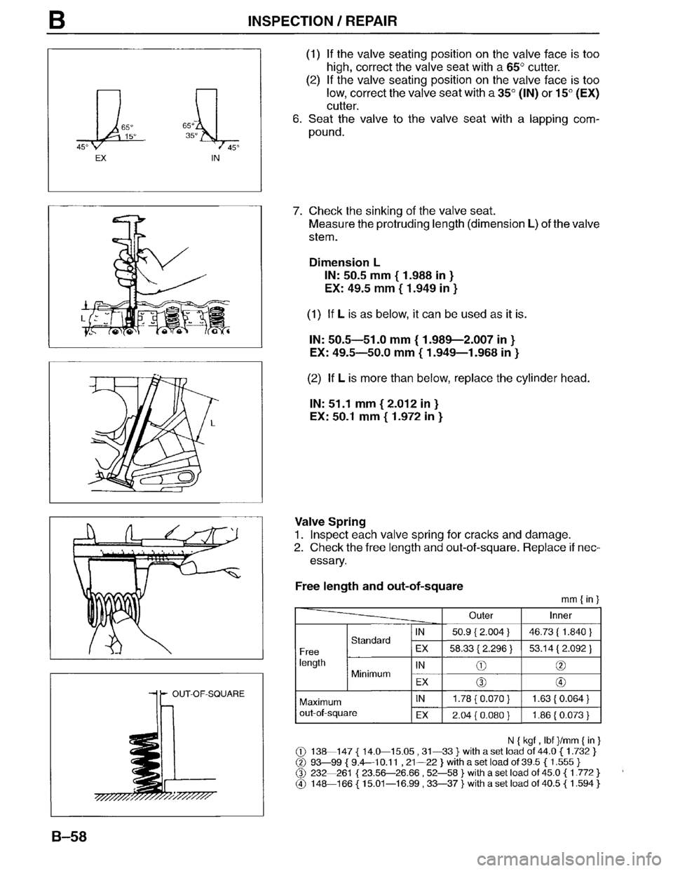 MAZDA MPV 1996  Workshop Manual 