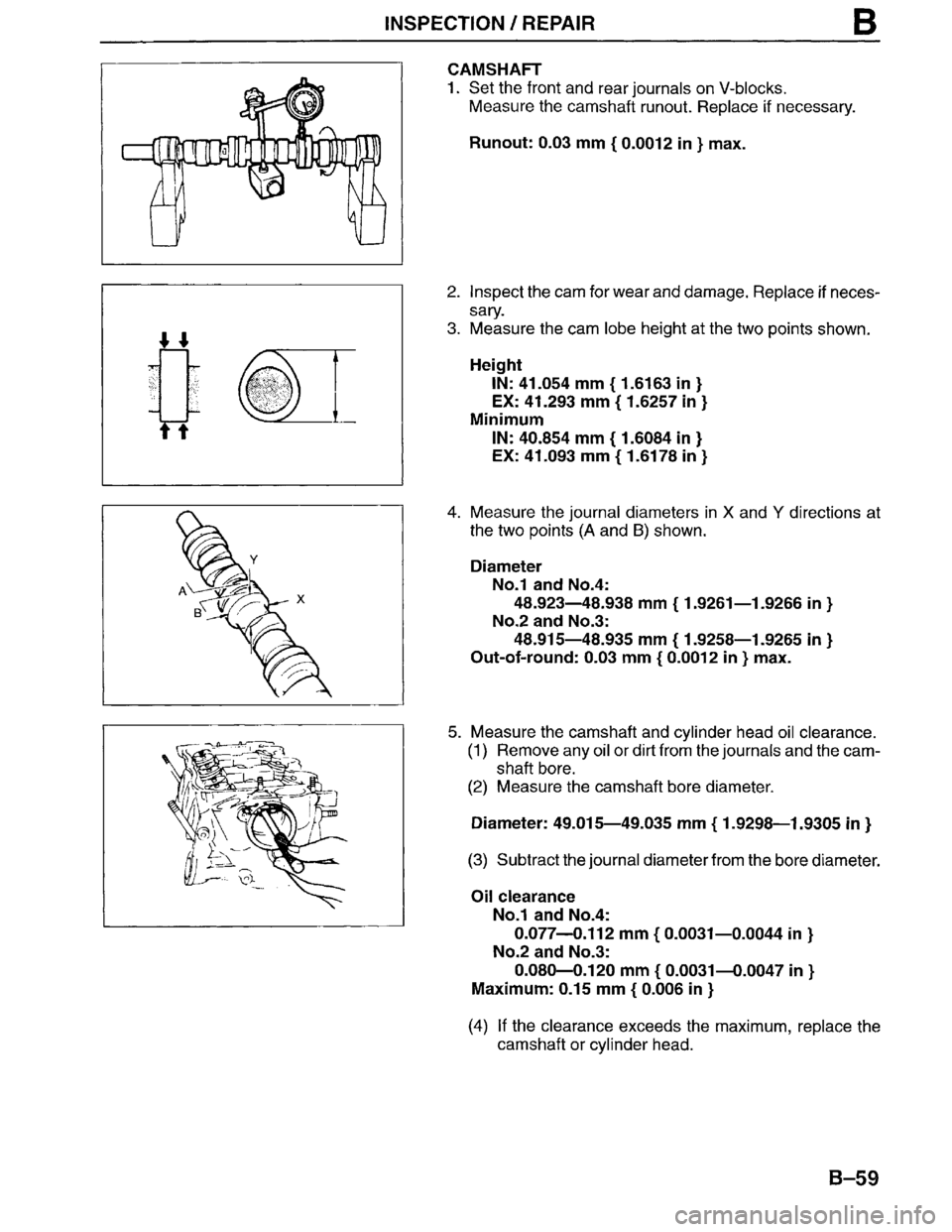 MAZDA MPV 1996  Workshop Manual 