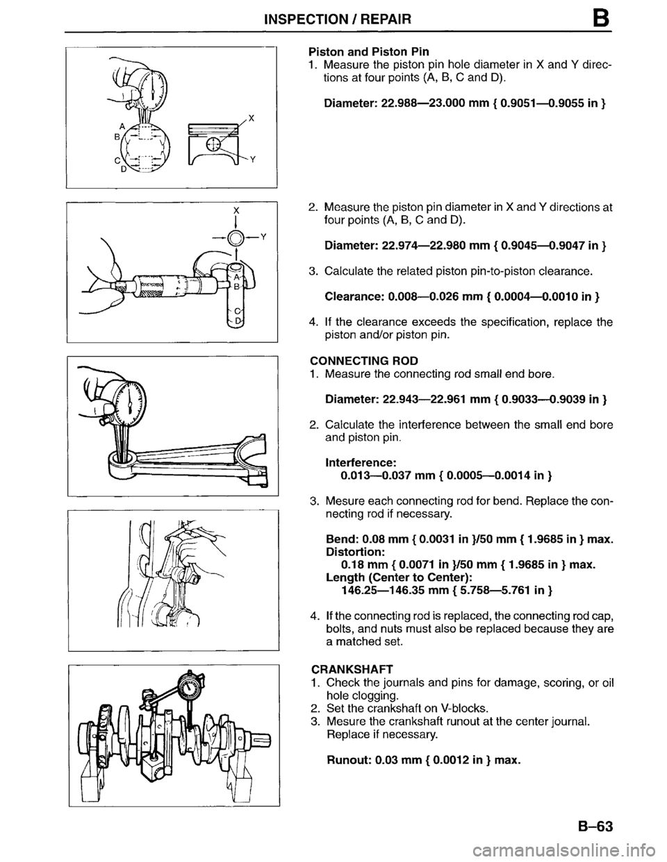 MAZDA MPV 1996  Workshop Manual 