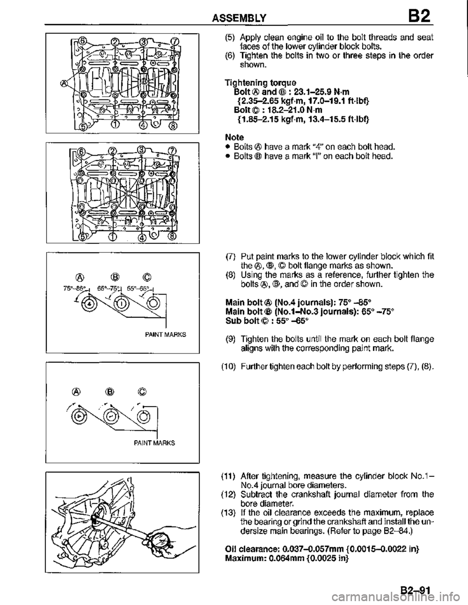 MAZDA MX-3 1995  Workshop Manual 