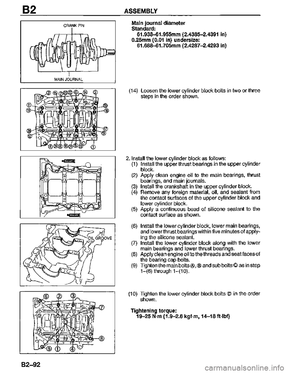 MAZDA MX-3 1995  Workshop Manual 
