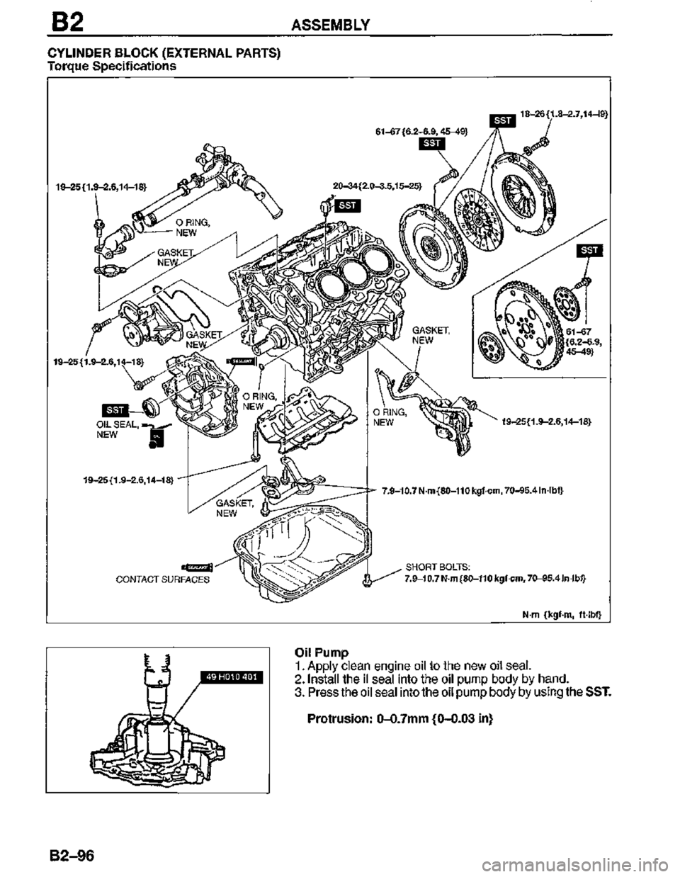 MAZDA MX-3 1995  Workshop Manual 