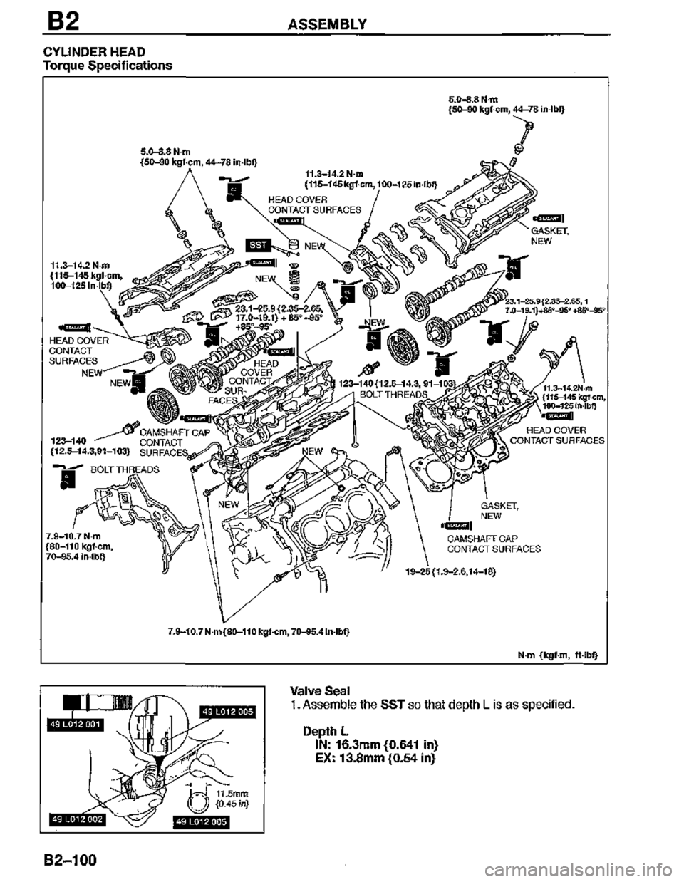 MAZDA MX-3 1995  Workshop Manual 