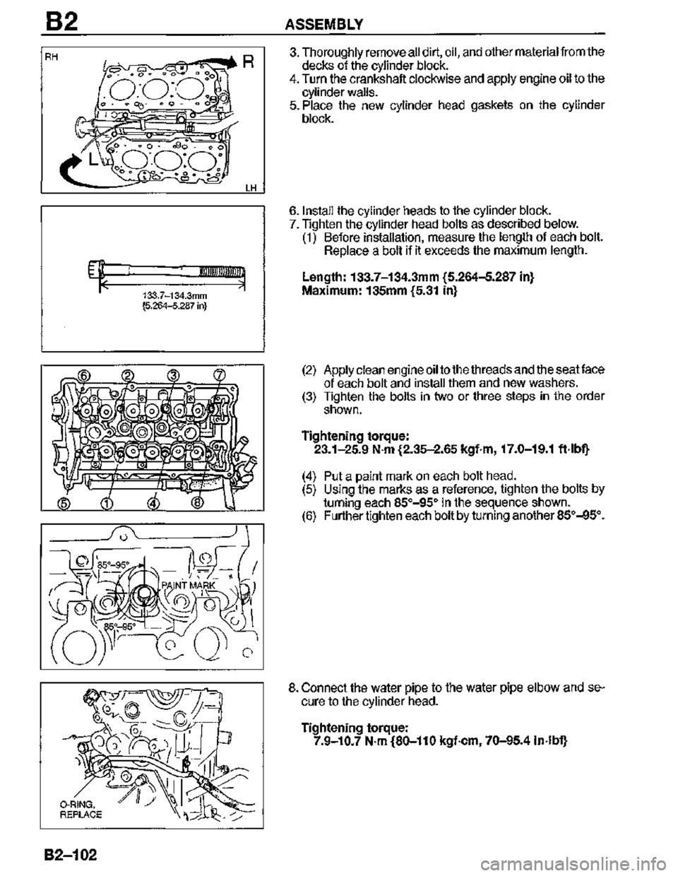 MAZDA MX-3 1995  Workshop Manual 