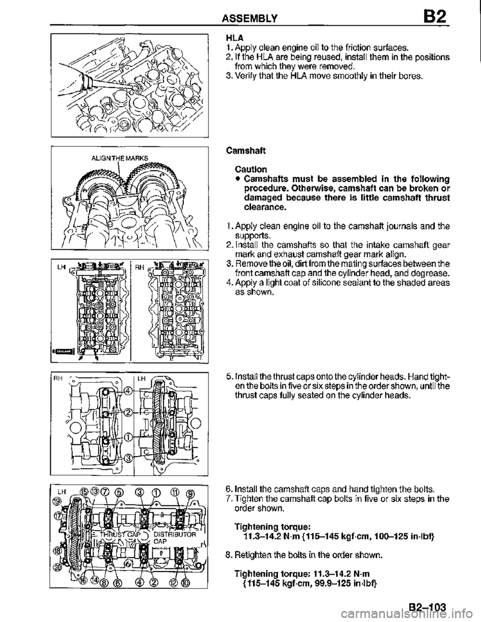 MAZDA MX-3 1995  Workshop Manual 