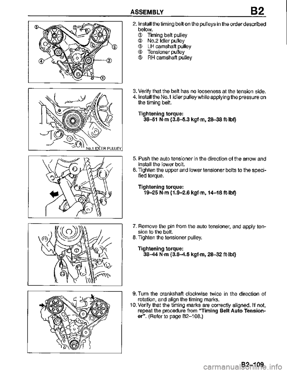 MAZDA MX-3 1995  Workshop Manual 