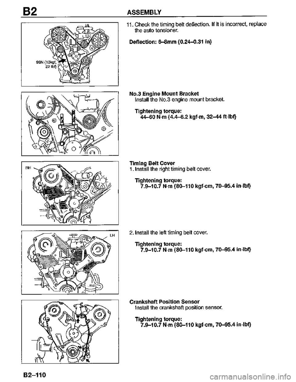 MAZDA MX-3 1995  Workshop Manual 