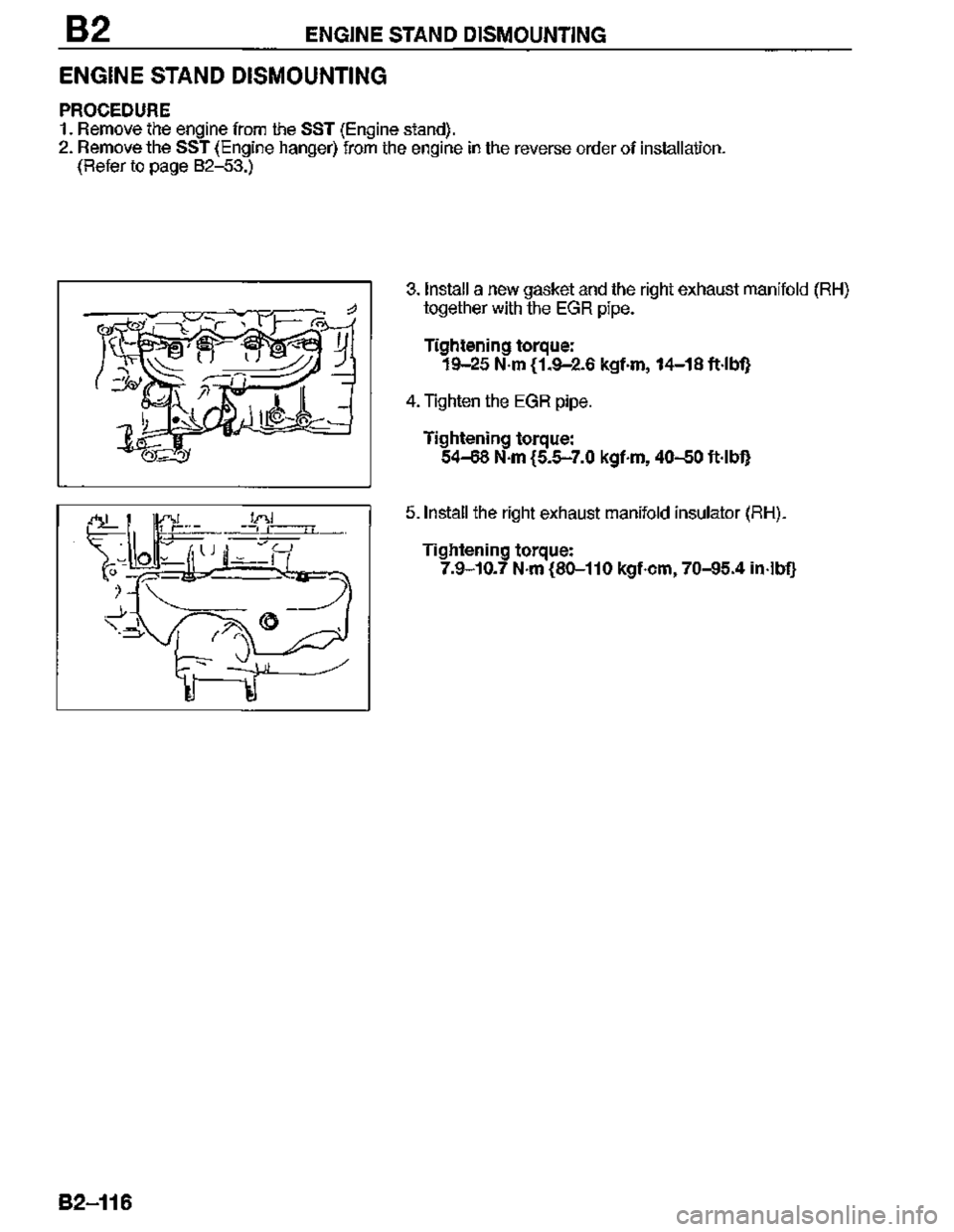 MAZDA MX-3 1995  Workshop Manual 