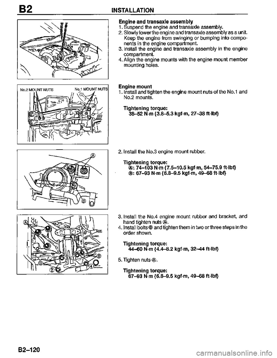 MAZDA MX-3 1995  Workshop Manual 