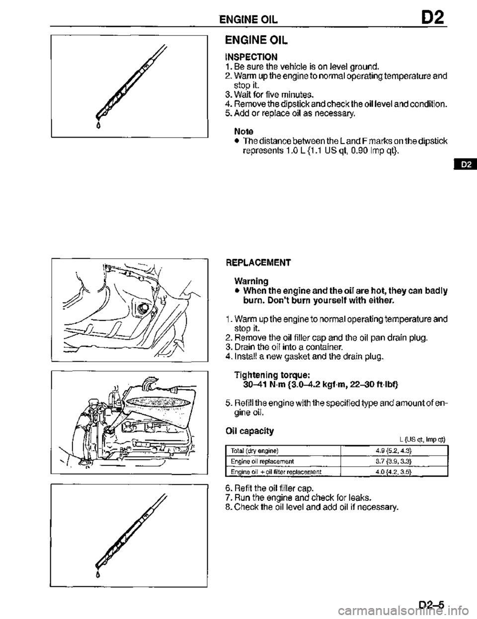 MAZDA MX-3 1995  Workshop Manual 