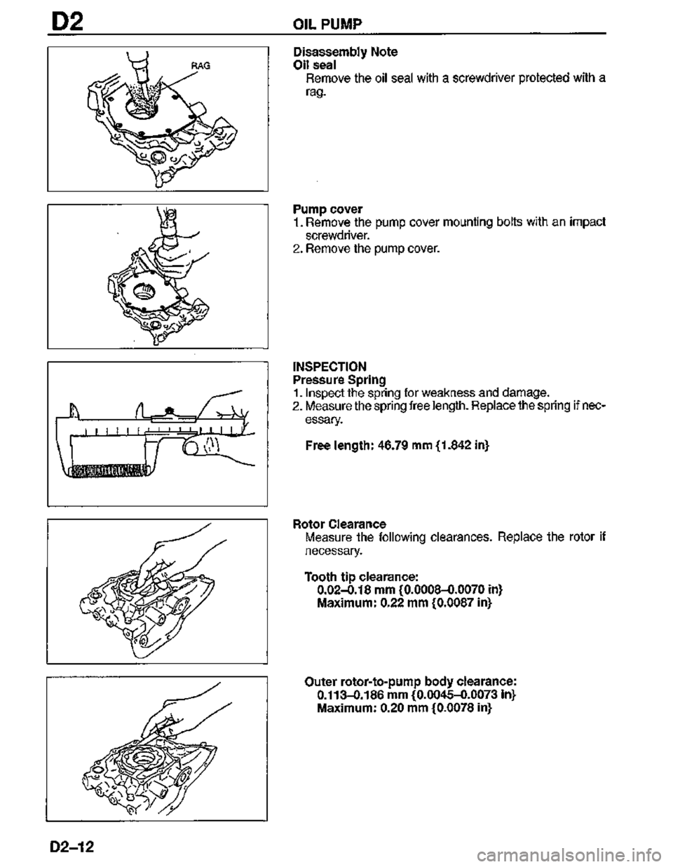 MAZDA MX-3 1995  Workshop Manual 