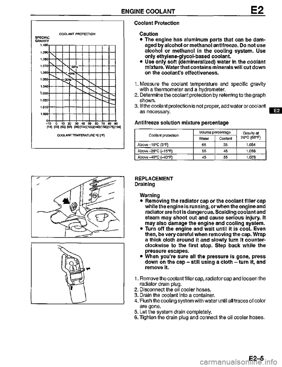 MAZDA MX-3 1995  Workshop Manual 