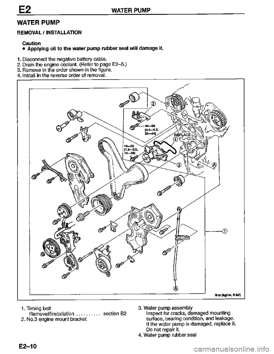 MAZDA MX-3 1995  Workshop Manual 