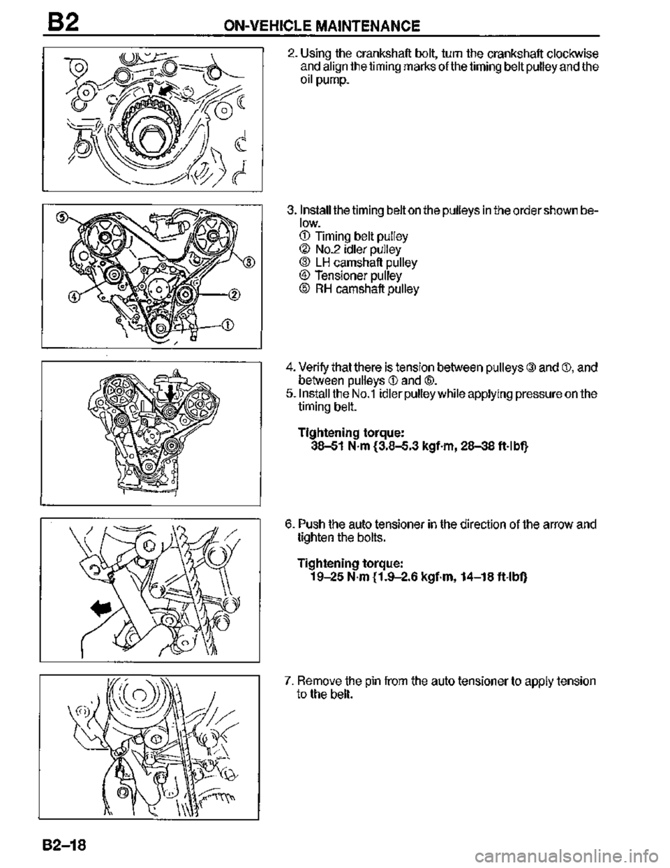 MAZDA MX-3 1995  Workshop Manual 