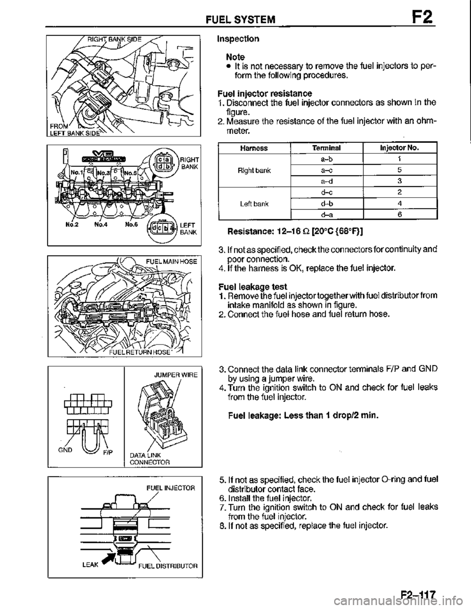 MAZDA MX-3 1995  Workshop Manual 