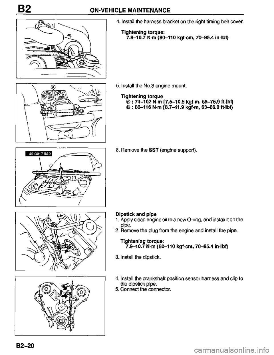 MAZDA MX-3 1995  Workshop Manual 