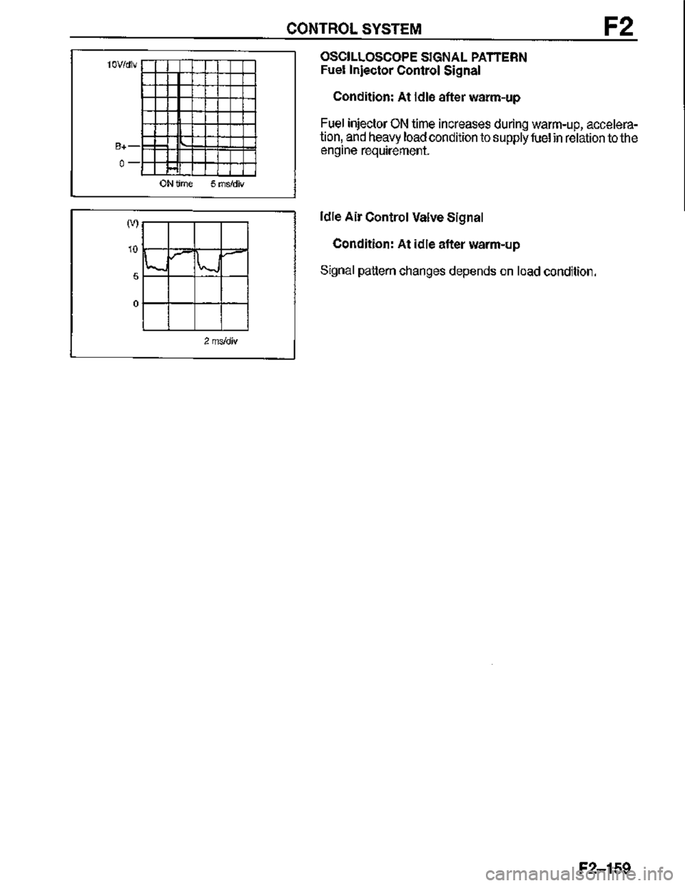 MAZDA MX-3 1995  Workshop Manual 