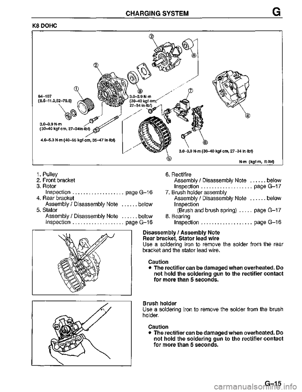 MAZDA MX-3 1995  Workshop Manual 