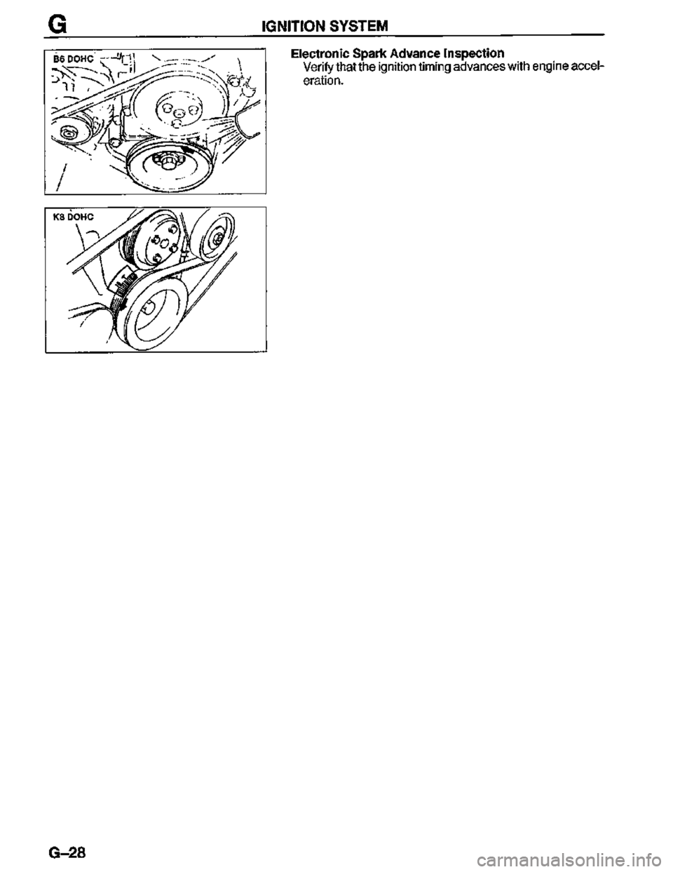 MAZDA MX-3 1995  Workshop Manual 