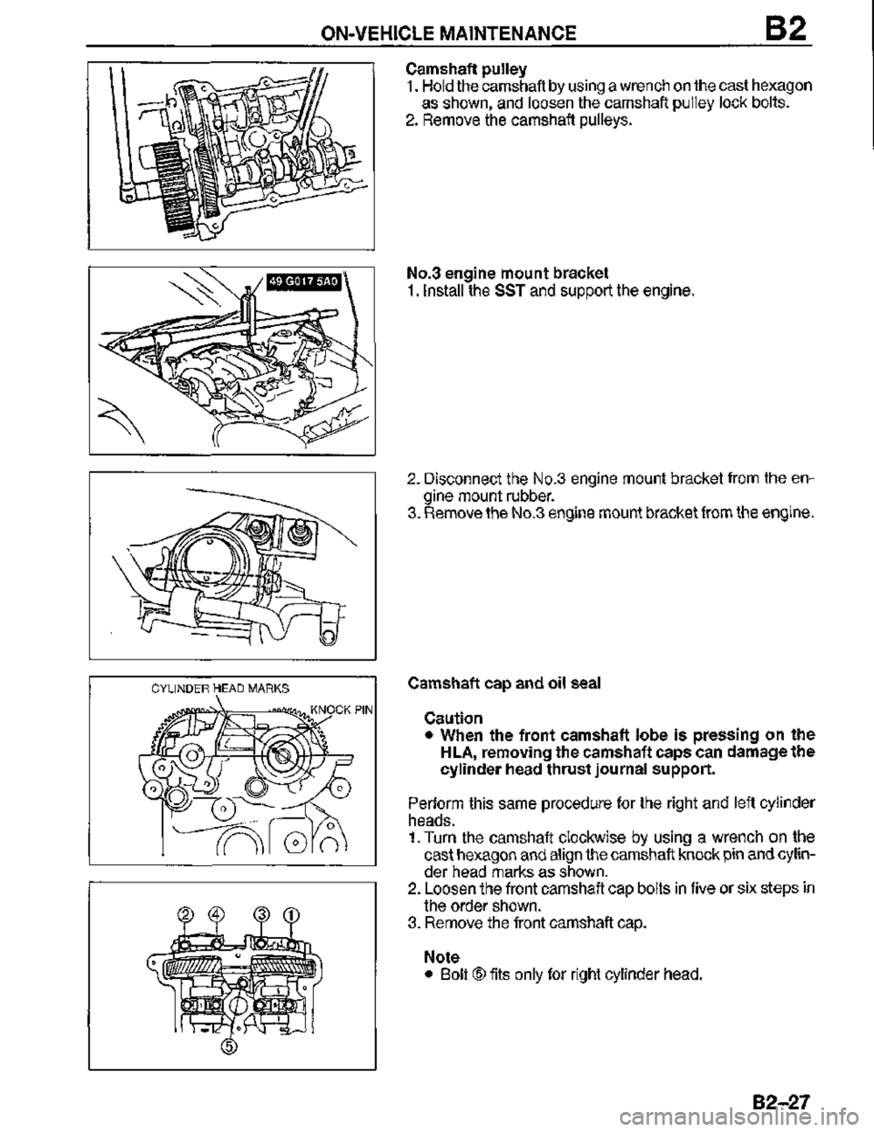 MAZDA MX-3 1995  Workshop Manual 