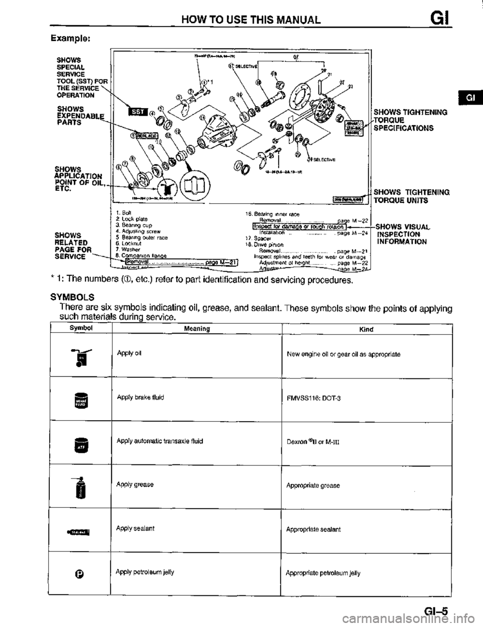 MAZDA MX-3 1995  Workshop Manual 