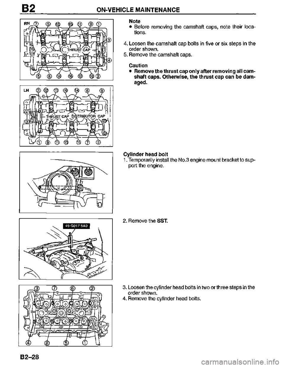 MAZDA MX-3 1995  Workshop Manual 