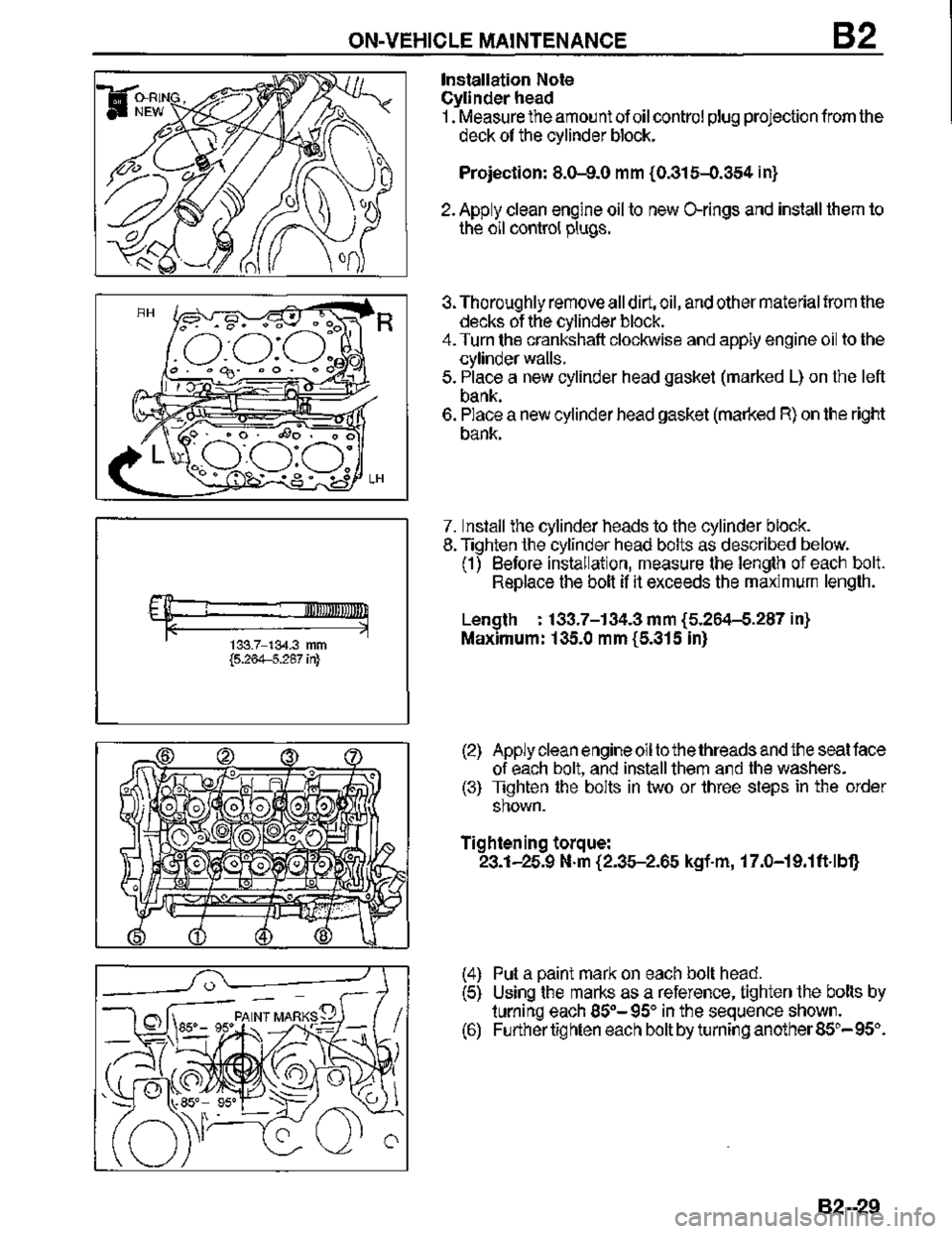 MAZDA MX-3 1995  Workshop Manual 