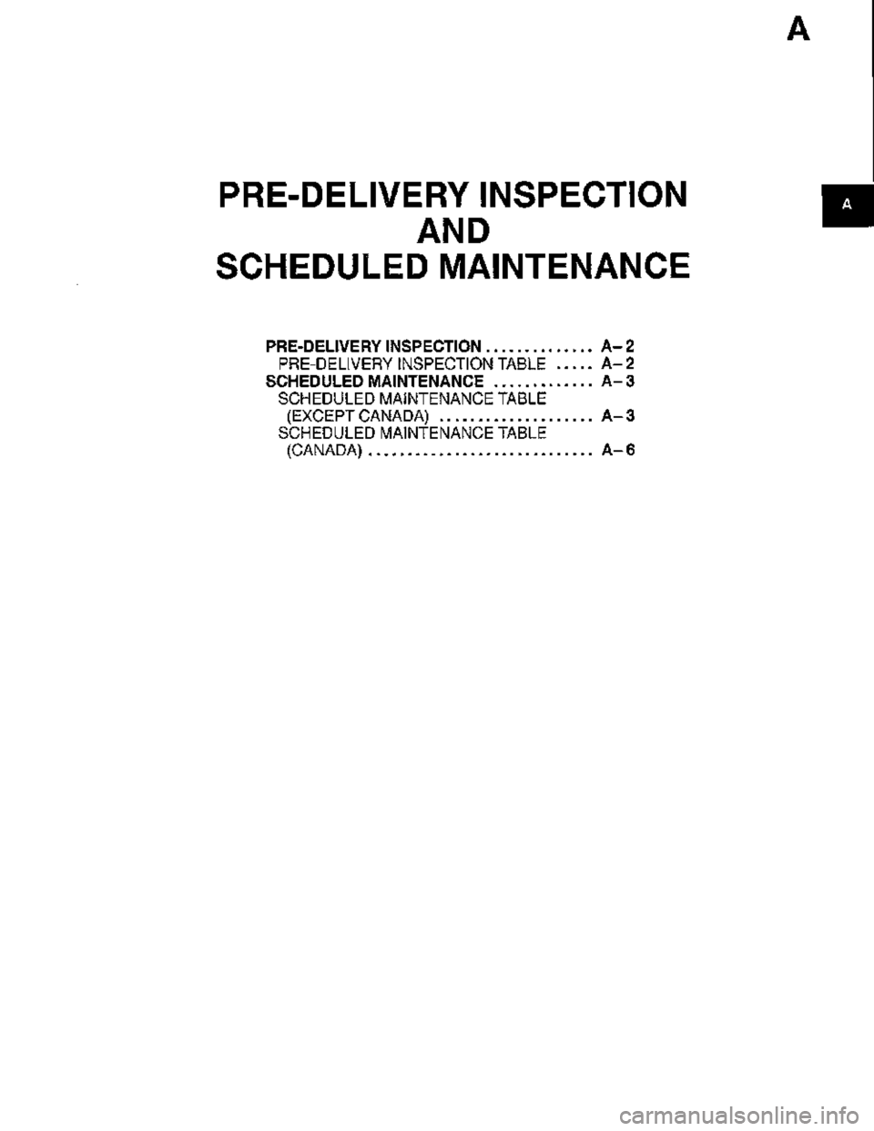 MAZDA MX-3 1995  Workshop Manual 