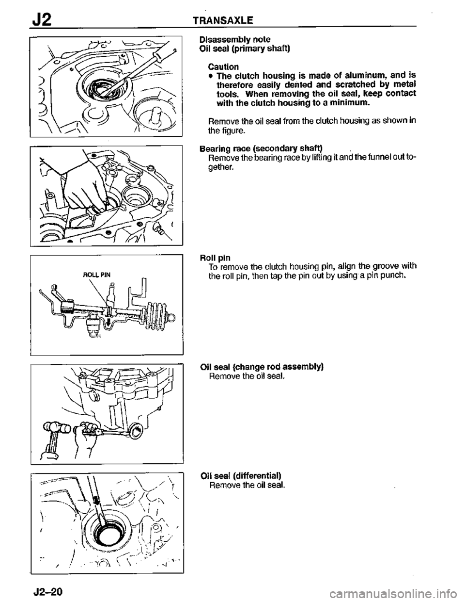 MAZDA MX-3 1995  Workshop Manual 