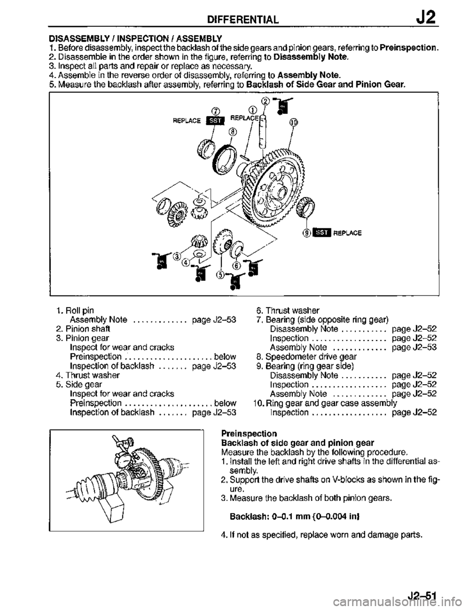 MAZDA MX-3 1995  Workshop Manual 