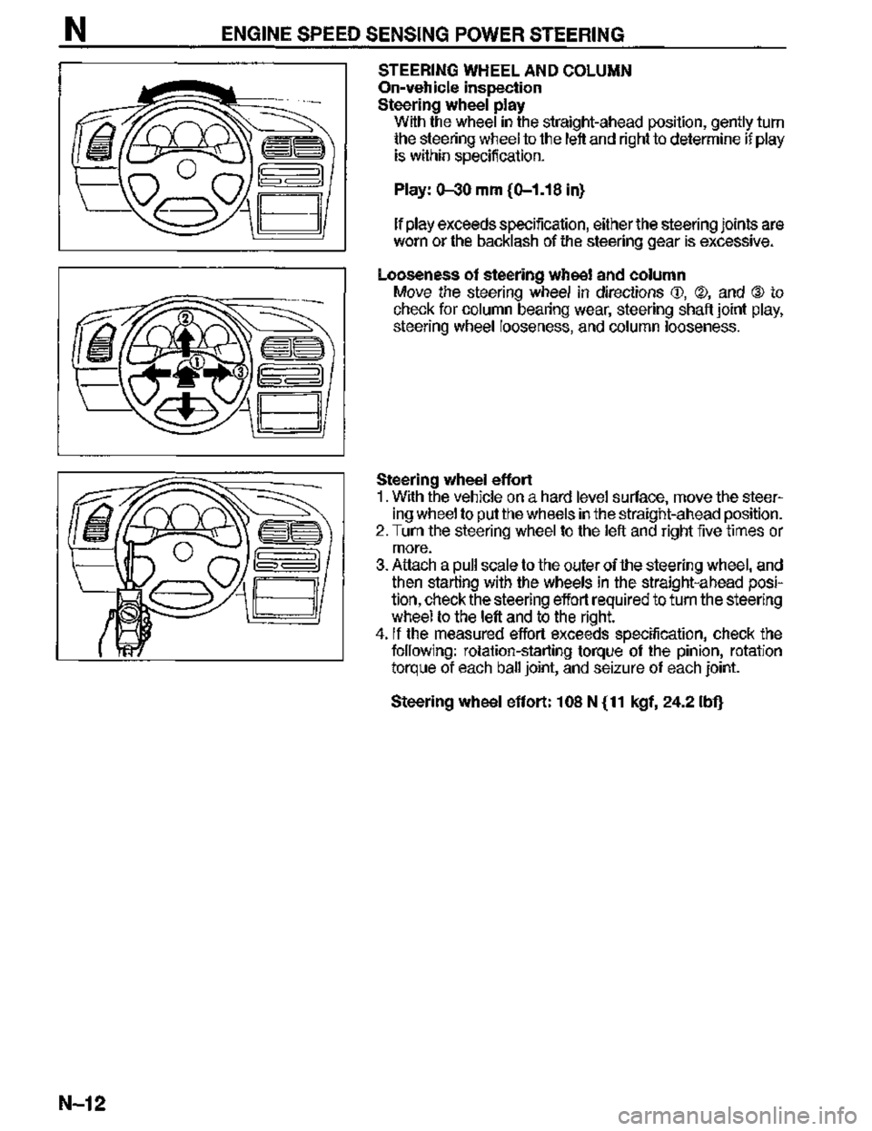MAZDA MX-3 1995  Workshop Manual 