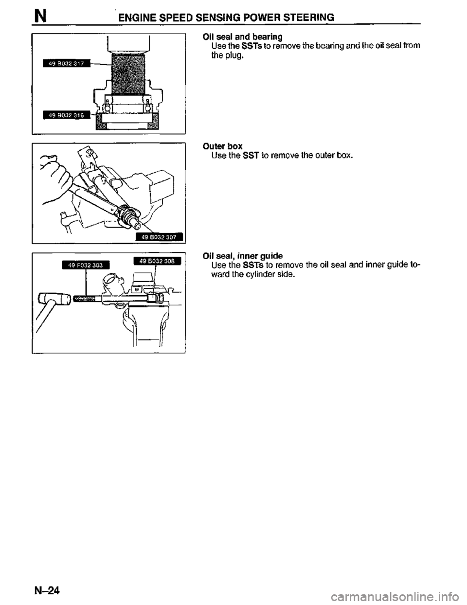 MAZDA MX-3 1995  Workshop Manual 