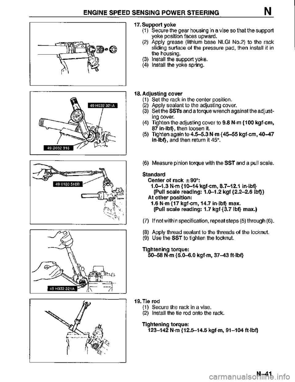 MAZDA MX-3 1995  Workshop Manual 
