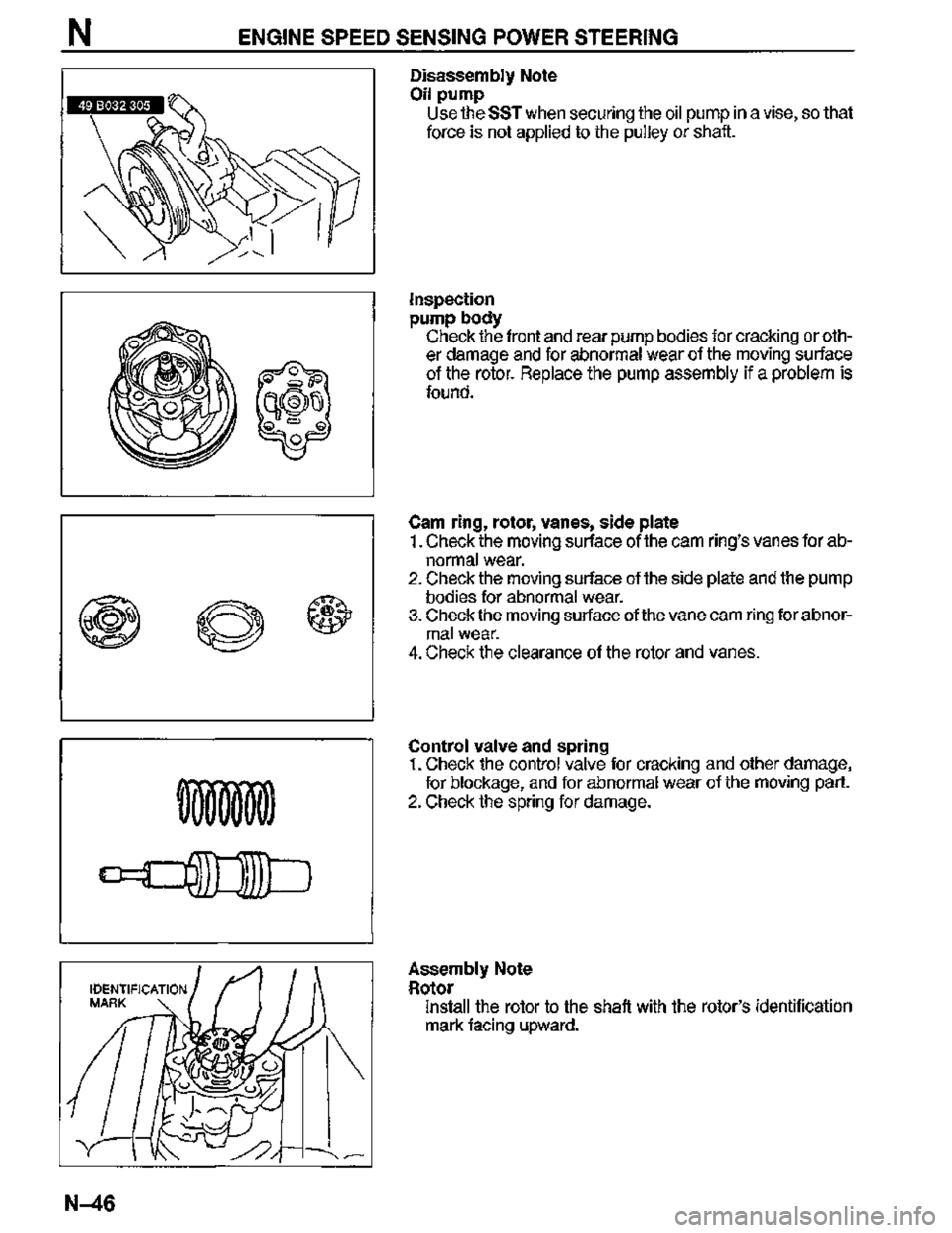 MAZDA MX-3 1995  Workshop Manual 