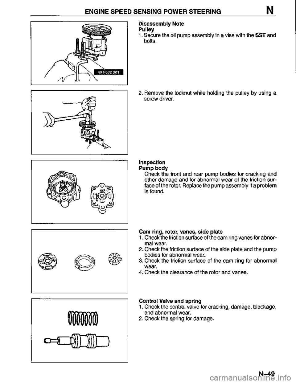 MAZDA MX-3 1995  Workshop Manual 