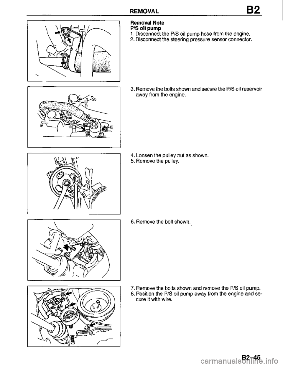 MAZDA MX-3 1995  Workshop Manual 