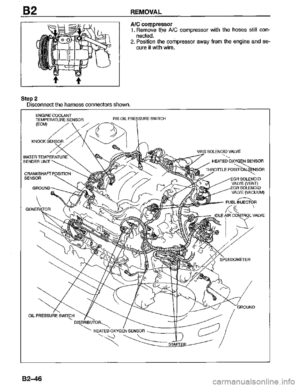 MAZDA MX-3 1995  Workshop Manual 