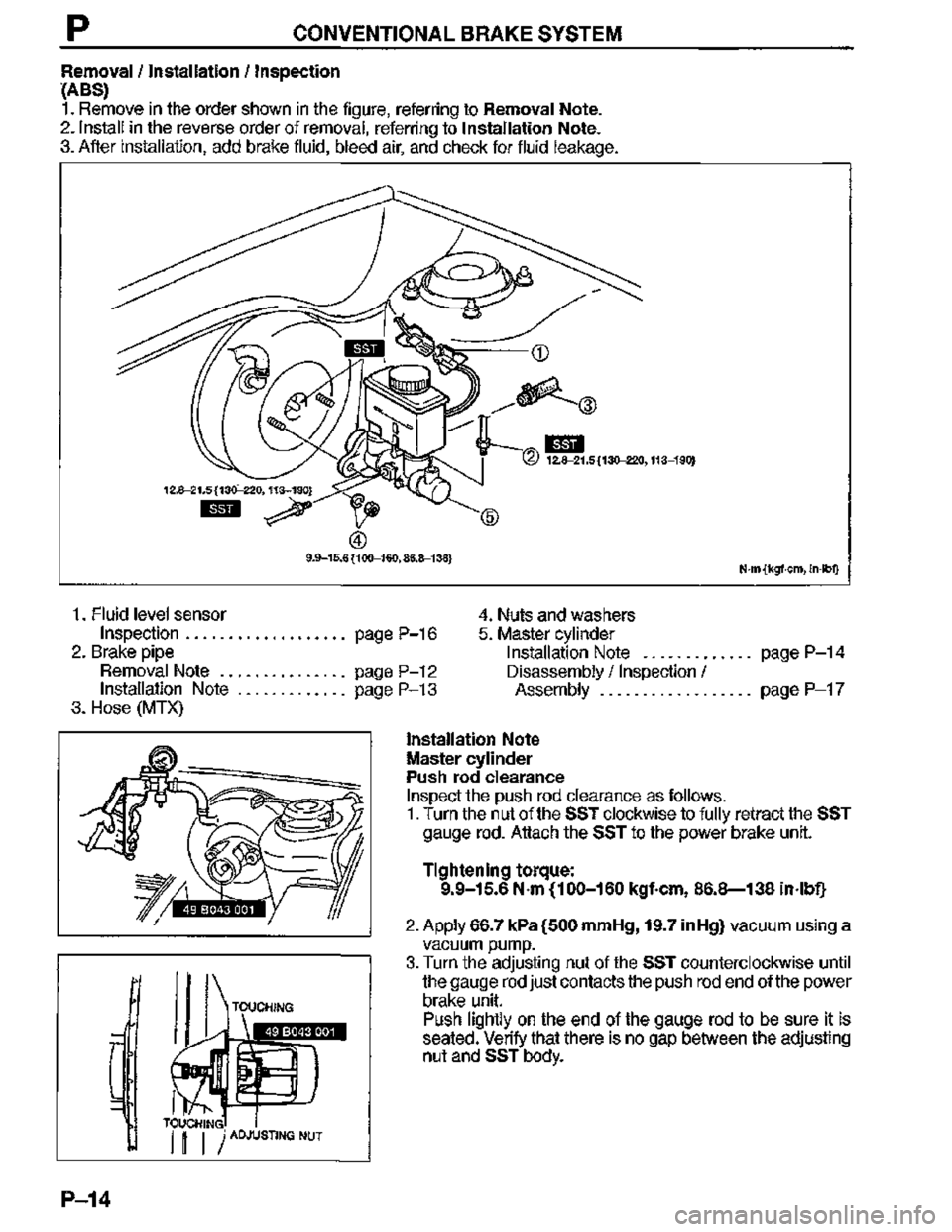 MAZDA MX-3 1995  Workshop Manual 