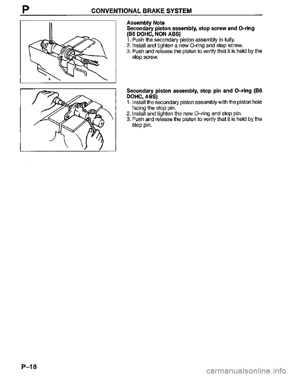 MAZDA MX-3 1995  Workshop Manual 