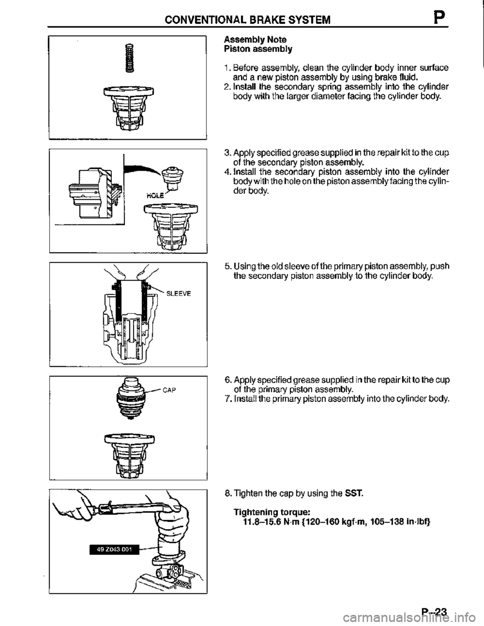 MAZDA MX-3 1995  Workshop Manual 