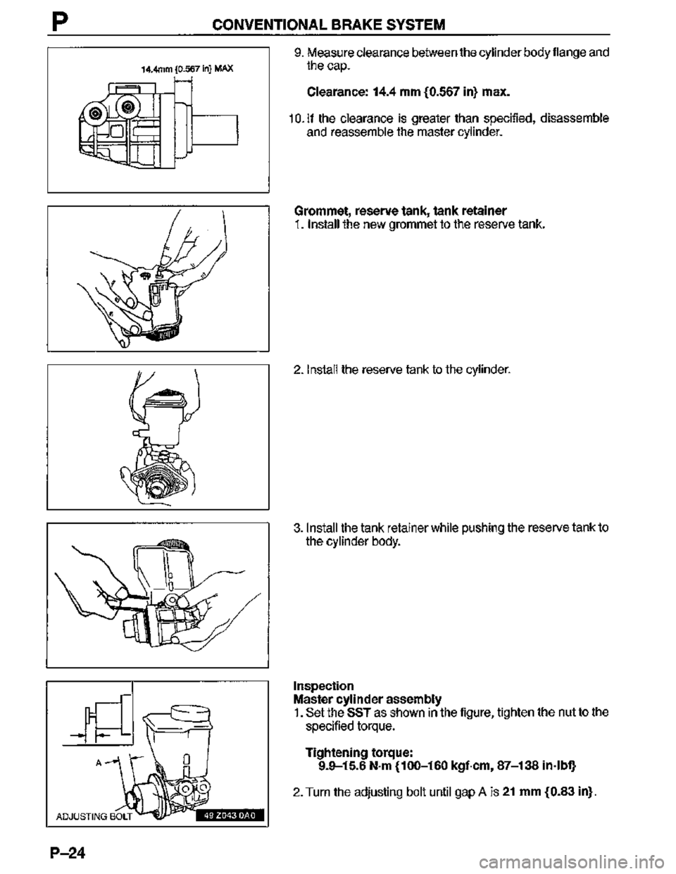 MAZDA MX-3 1995  Workshop Manual 