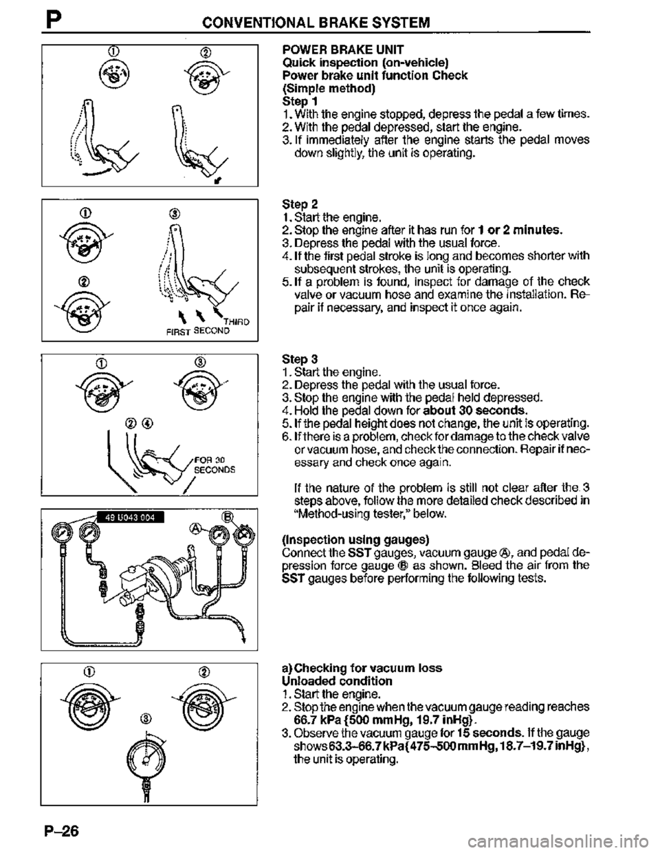 MAZDA MX-3 1995  Workshop Manual 