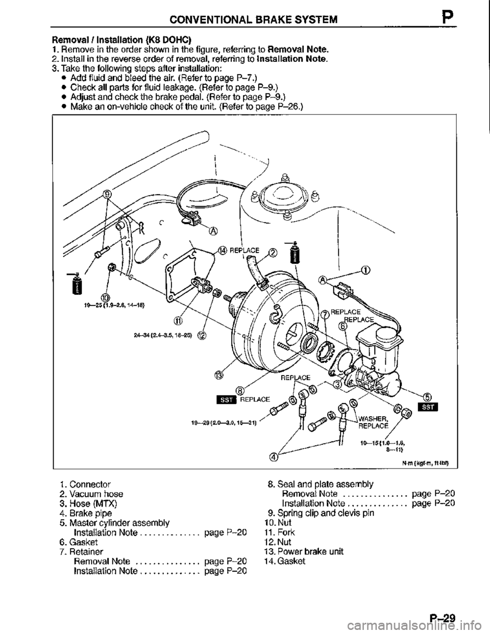 MAZDA MX-3 1995  Workshop Manual 